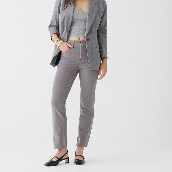 J. Crew Vintage Slim Straight Corduroy Pants Grey sz 29 - Picture 1 of 9